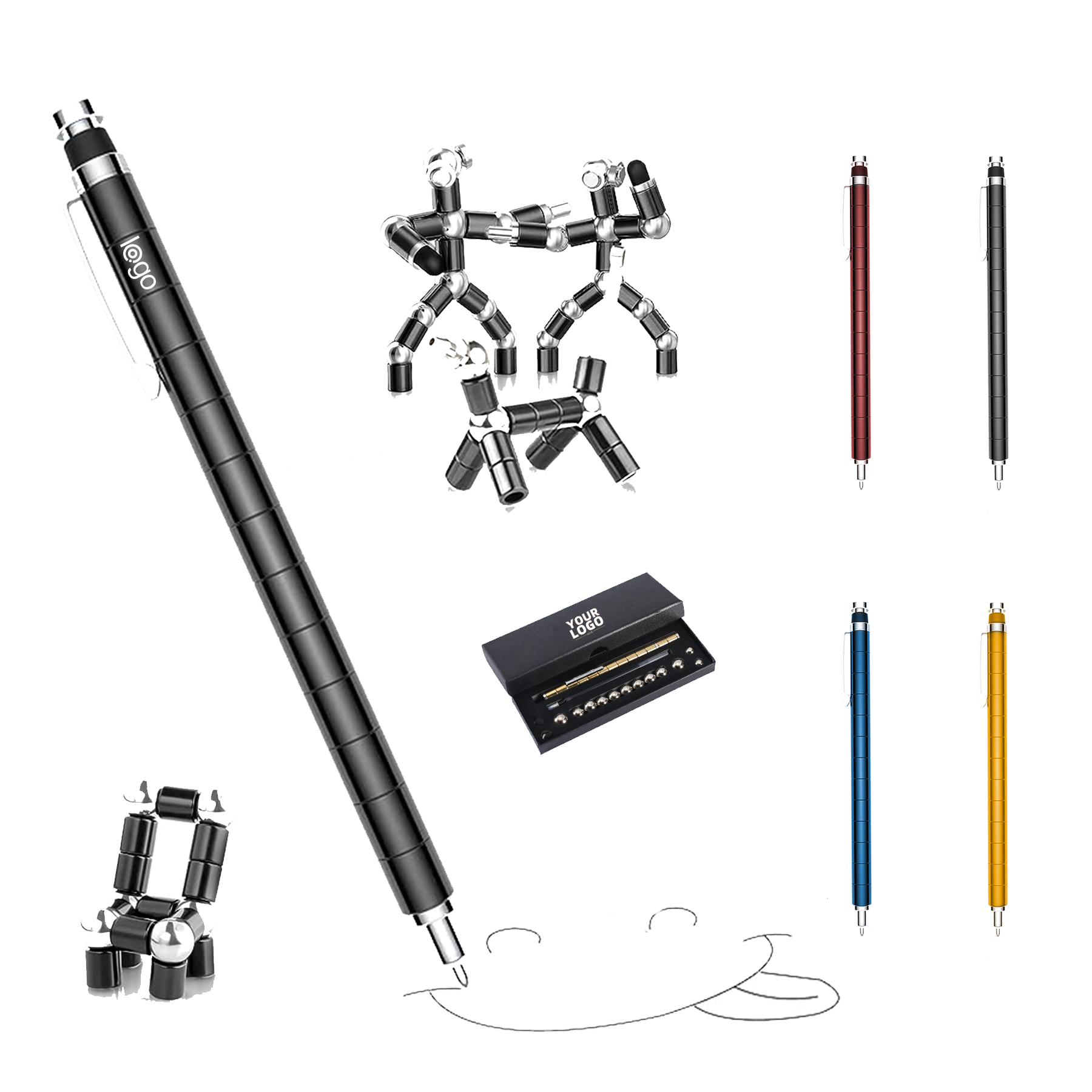 Fidget Gel Pen 1