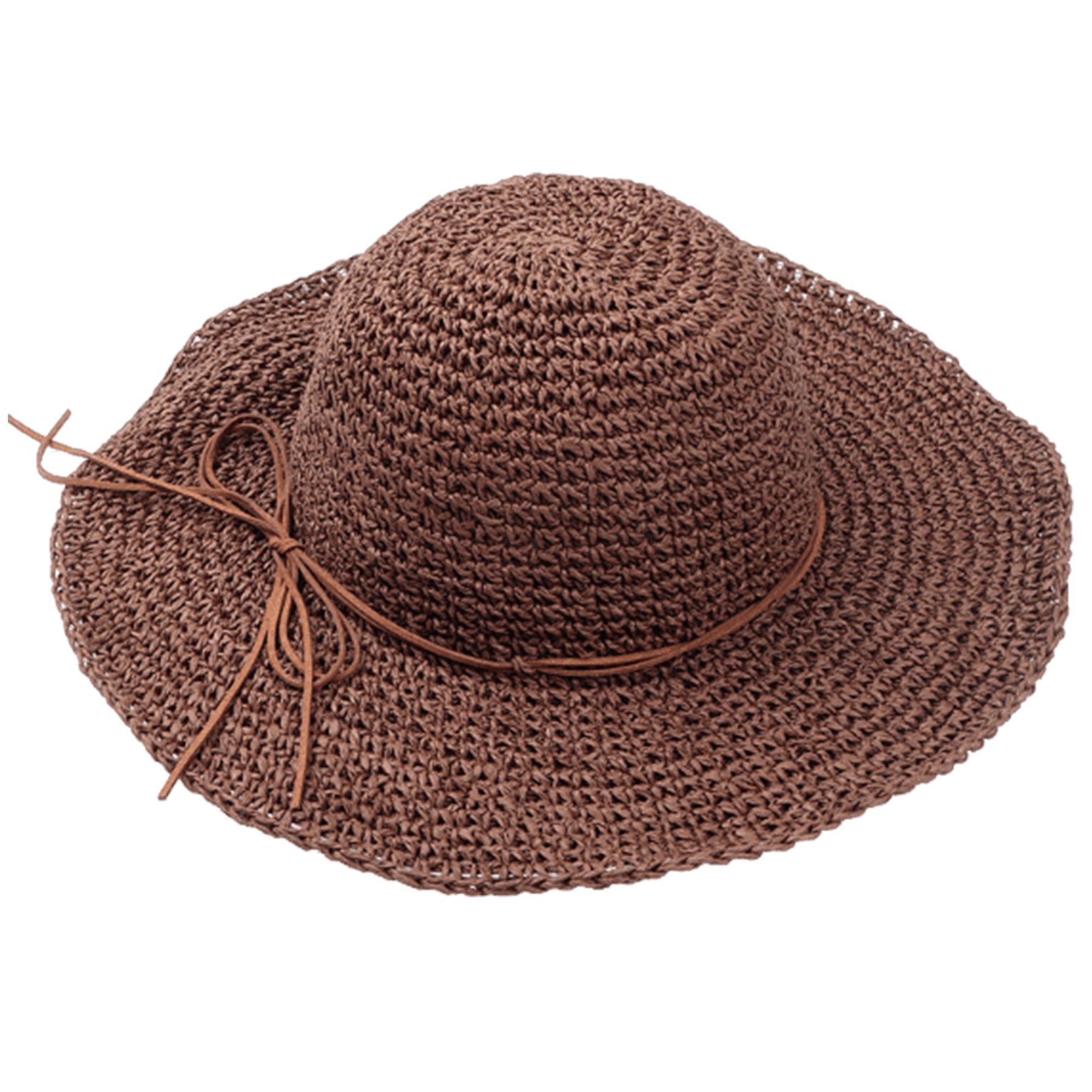 Women'S Wide Brim , Uv Protective Straw Hat 4