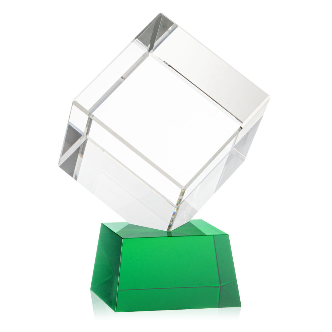 Burrill VividPrint™ Award on Robson Base - Green 10