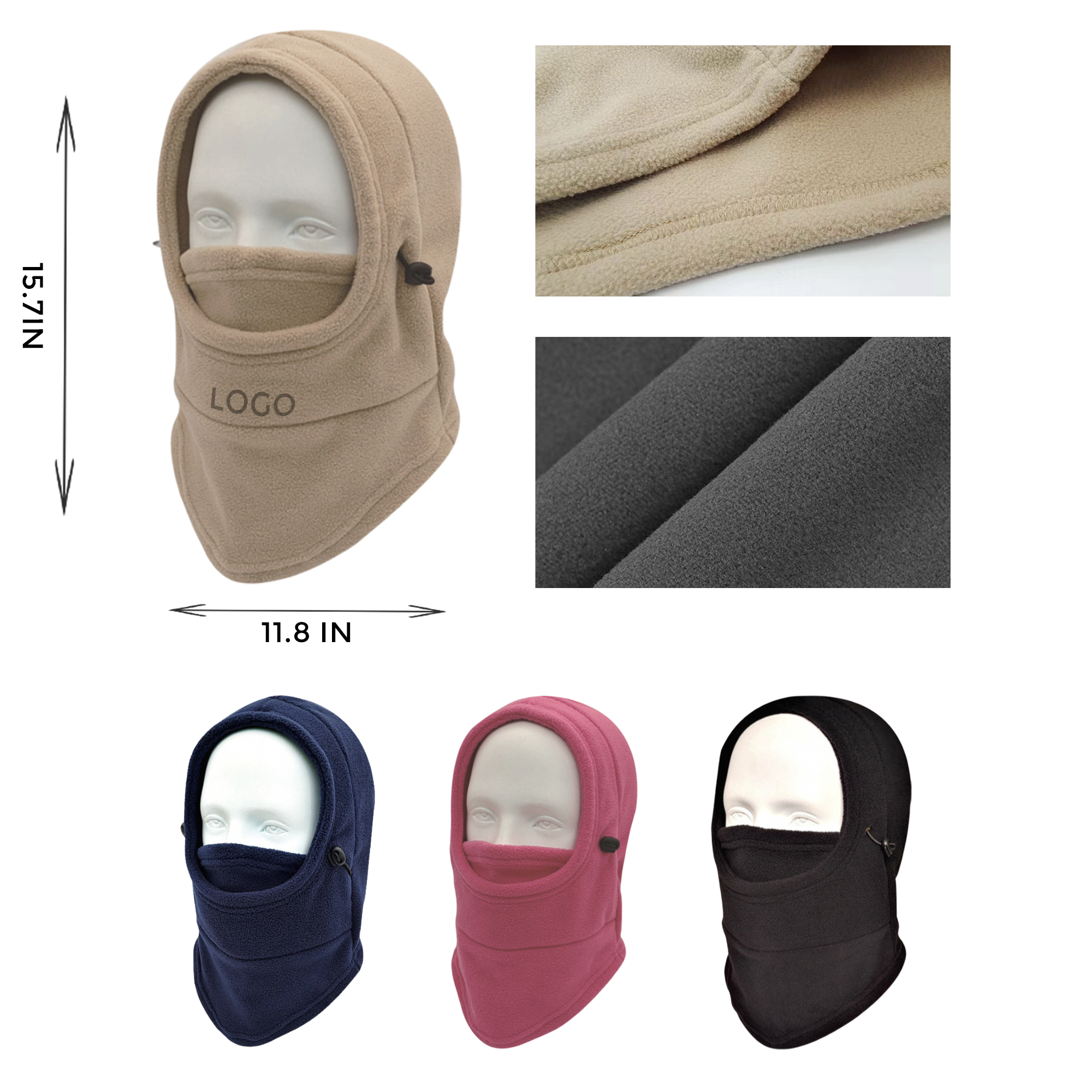 MOQ 10 PCS Stylish Windproof And Thermal Headgear 2
