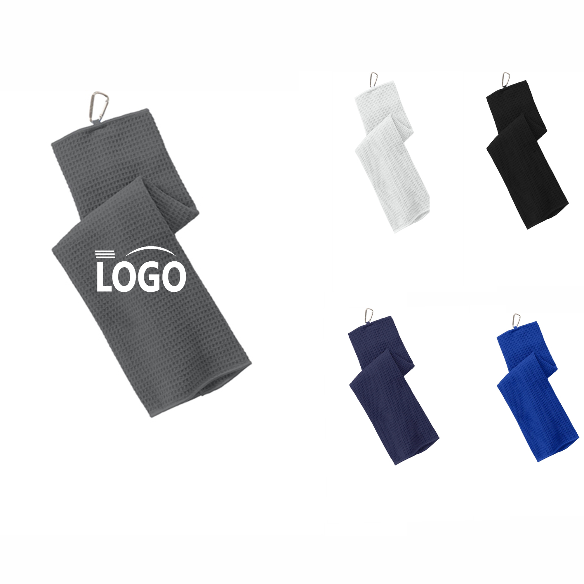 Waffle Microfiber Golf Towel MOQ 10pcs 1