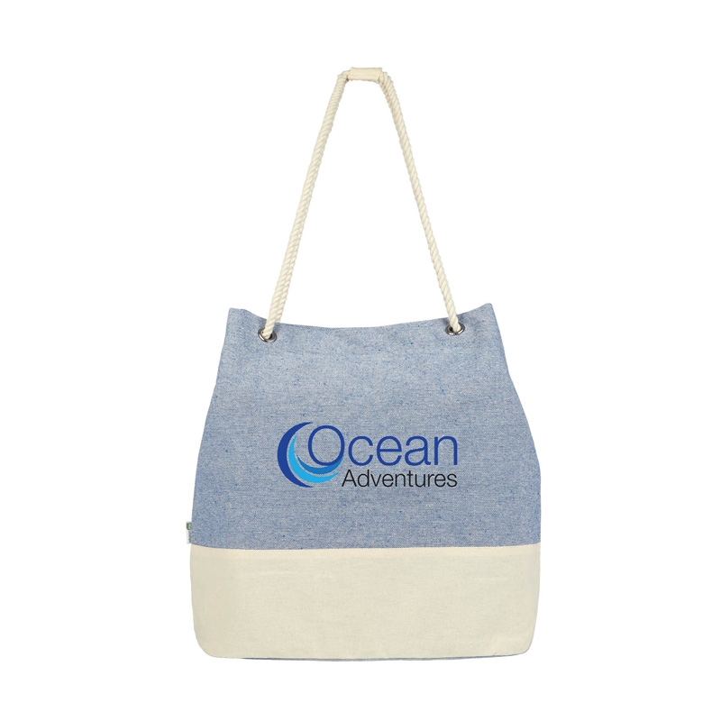 Renew I 10 oz. Recycled Cotton Tote Bag 22