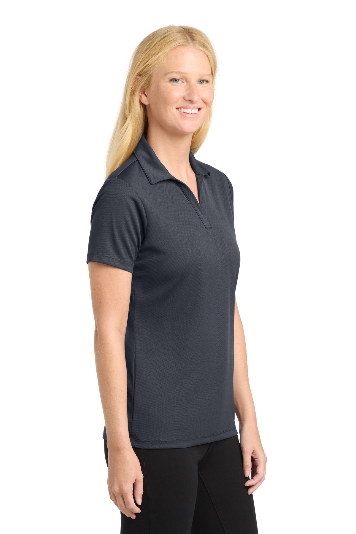 Sport-Tek Women's PosiCharge RacerMesh Polo. LST640 2