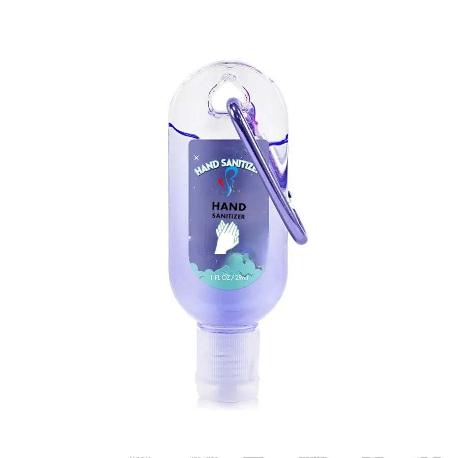 Hand Sanitizer Travel Size With Carabiner 4