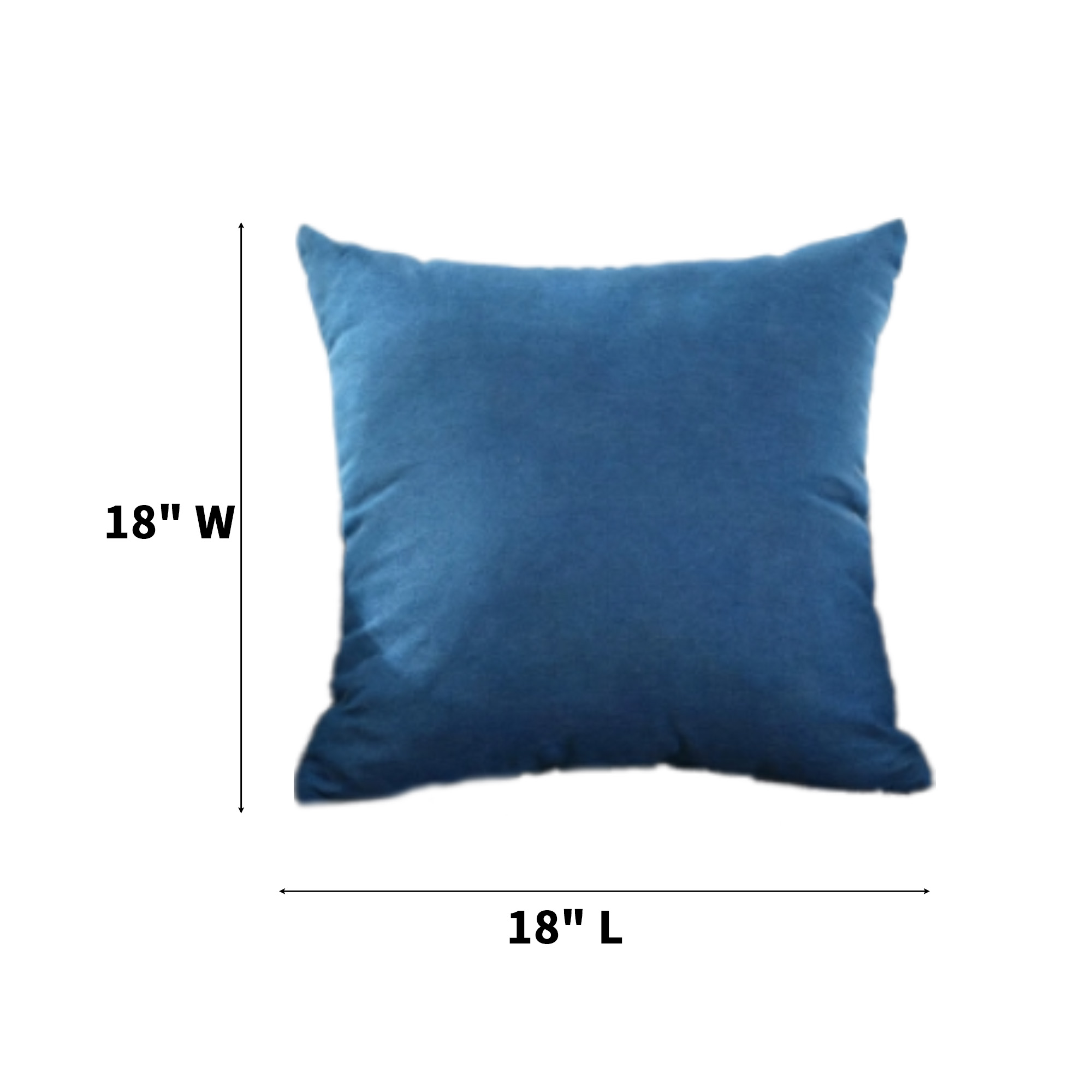Linen Pillowcase 18 x 18" With Hidden Zipper 10