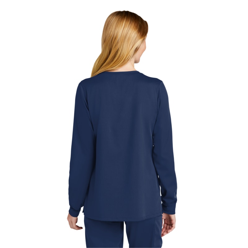 WonderWink Women's Premiere Flex Full-Zip Scrub Jacket 6