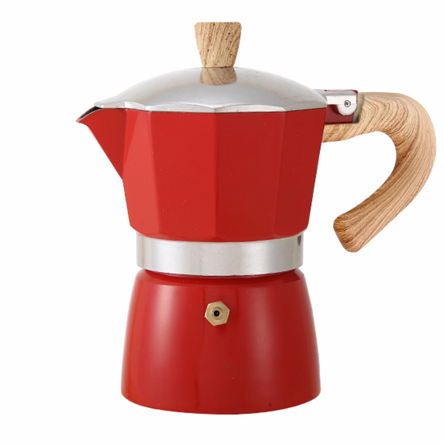Aluminum Stovetop Espresso Maker Pot 5