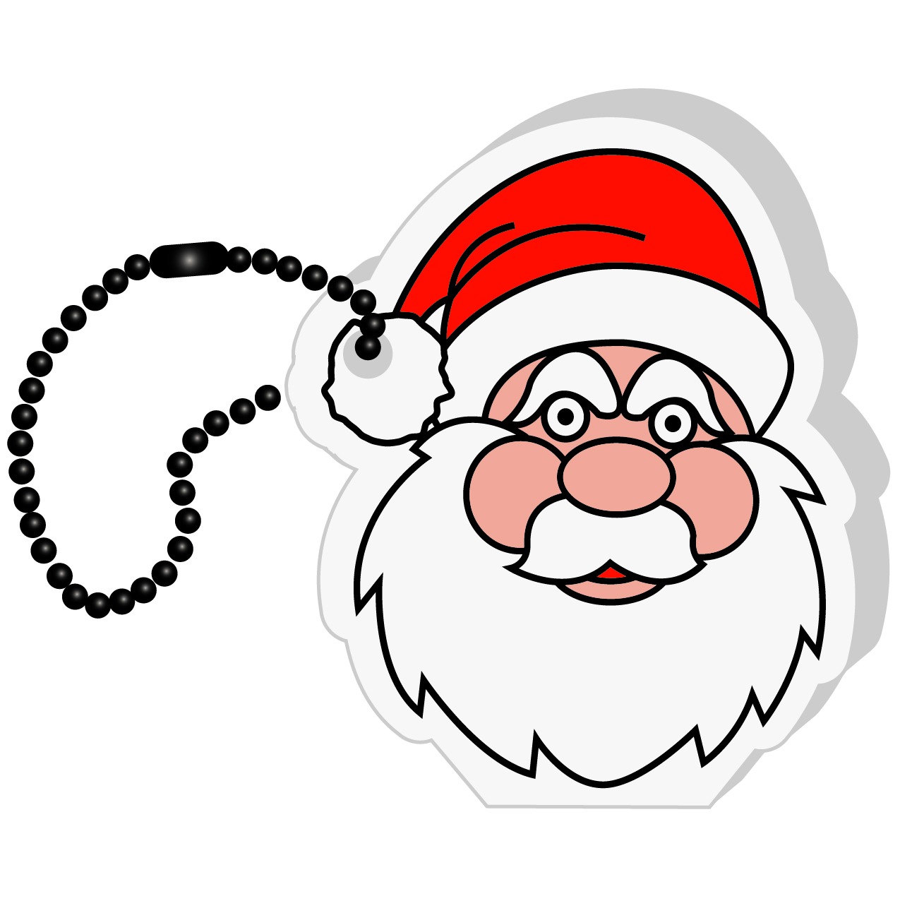 Santa Key Tag 7