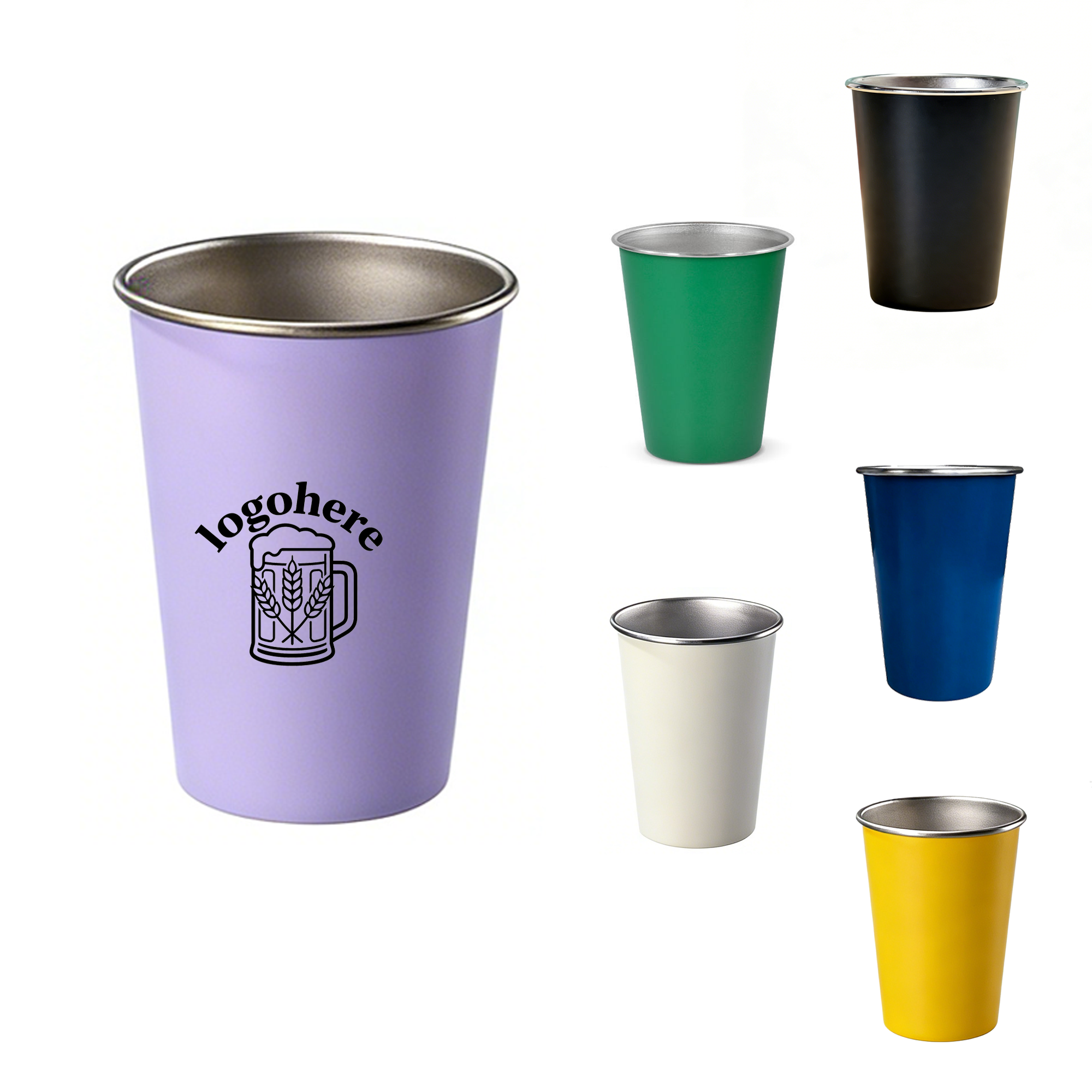 MOQ 50 Customizable Insulated Steel Mug 2