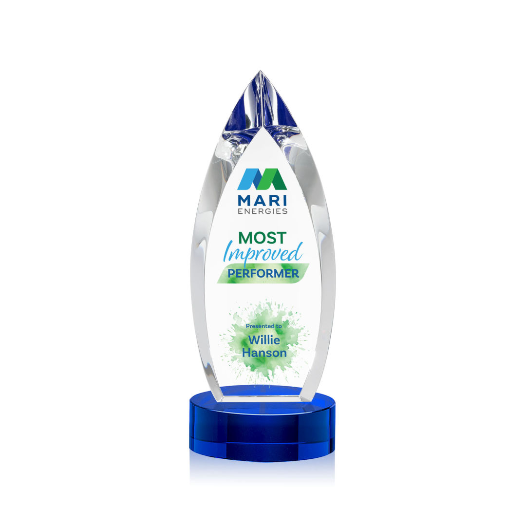 Fortier VividPrint™ Award on Base - Blue 7