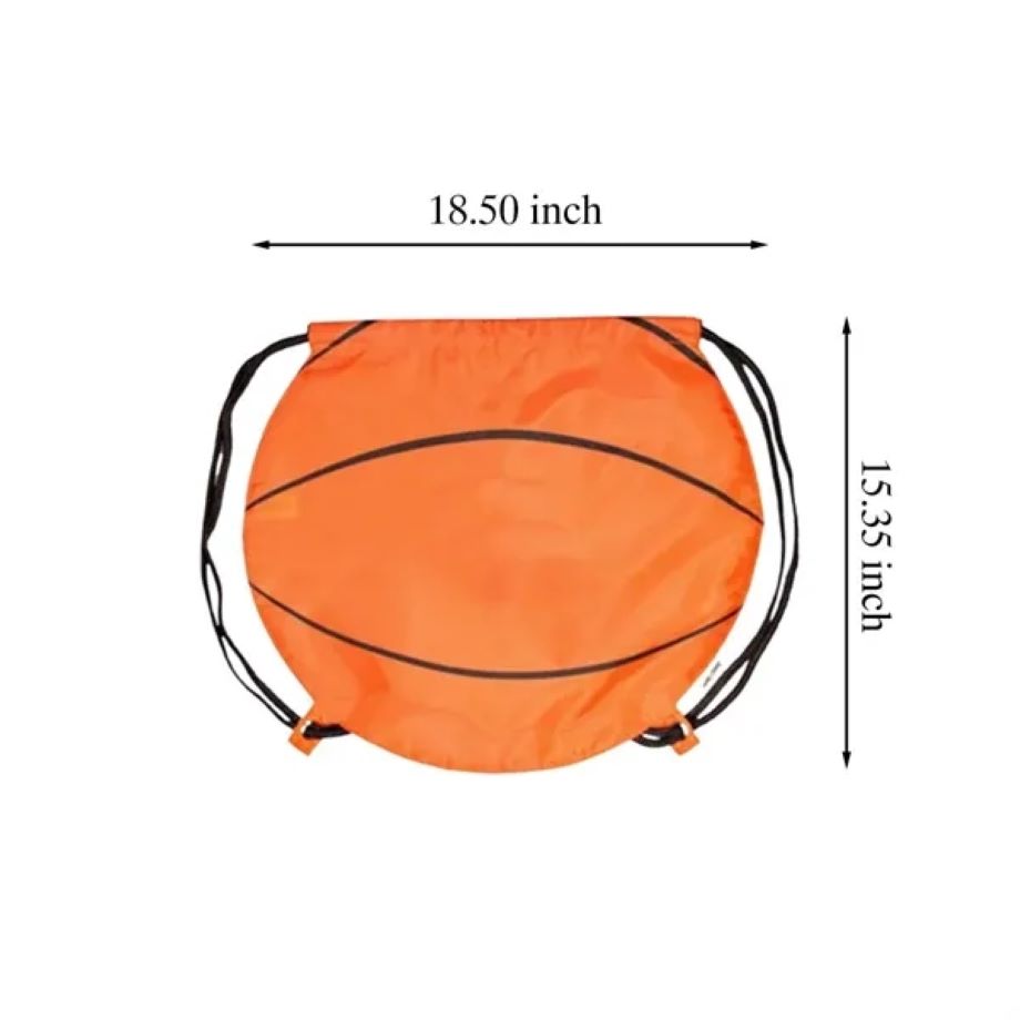 Sport Style Durable Polyester Waterproof Drawstring Backpack 3