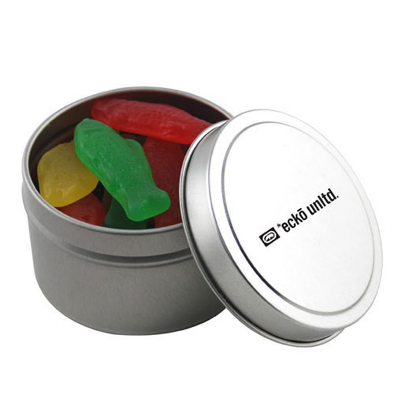 Round Tin with Swedish Fish 1
