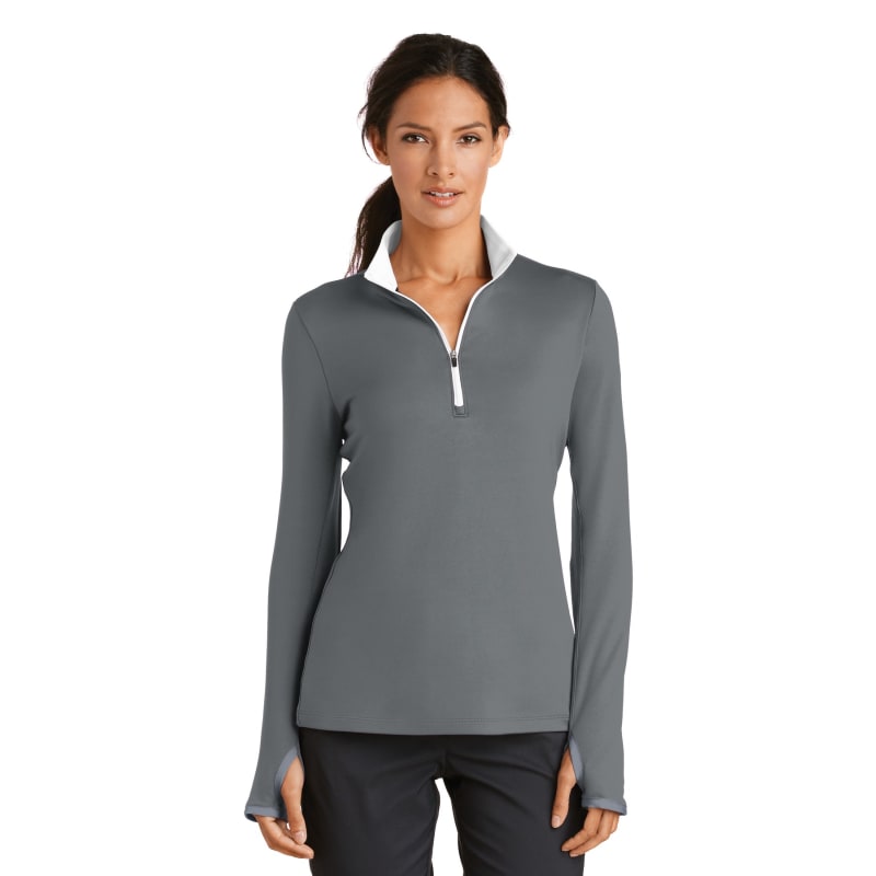 Nike Ladies Dri-FIT Stretch 1/2-Zip Cover-Up. 24