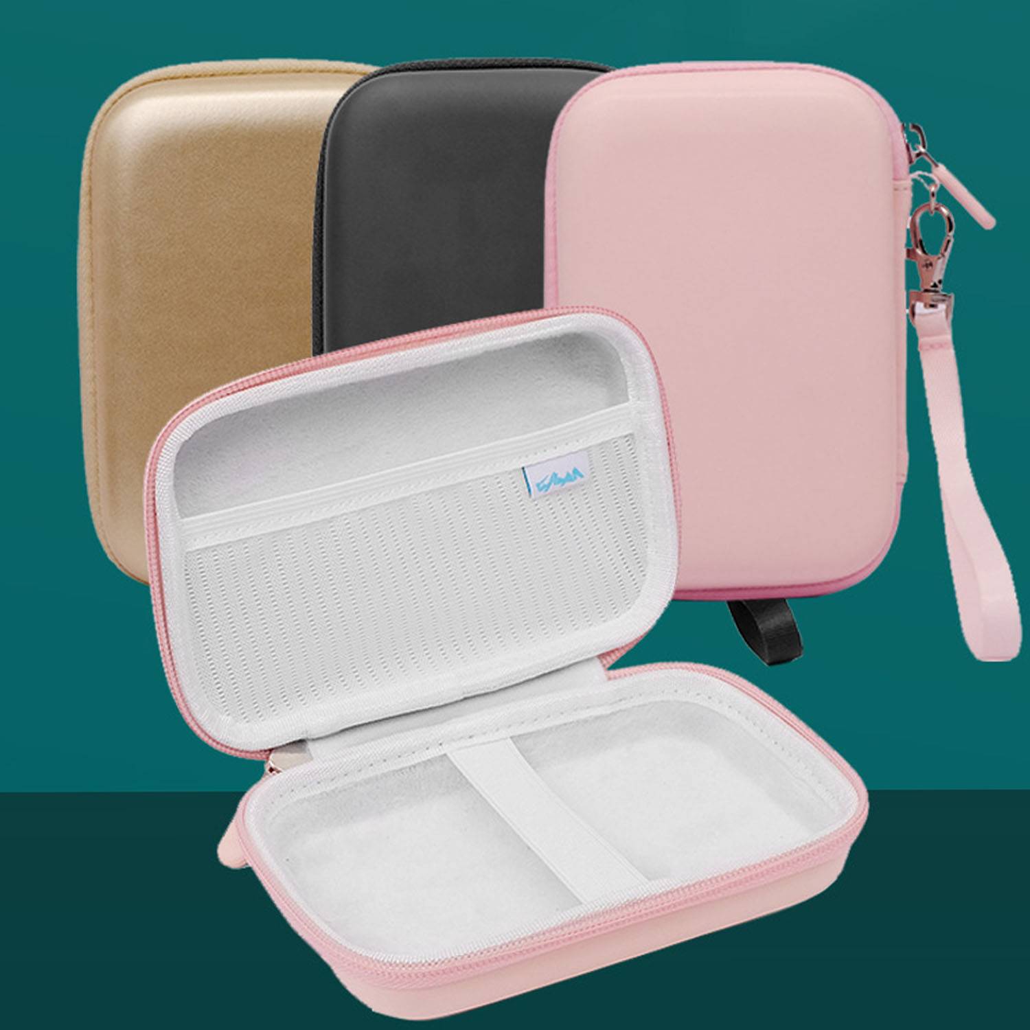 Multi-Functional EVA Electronics Hard Shell Organizer 8