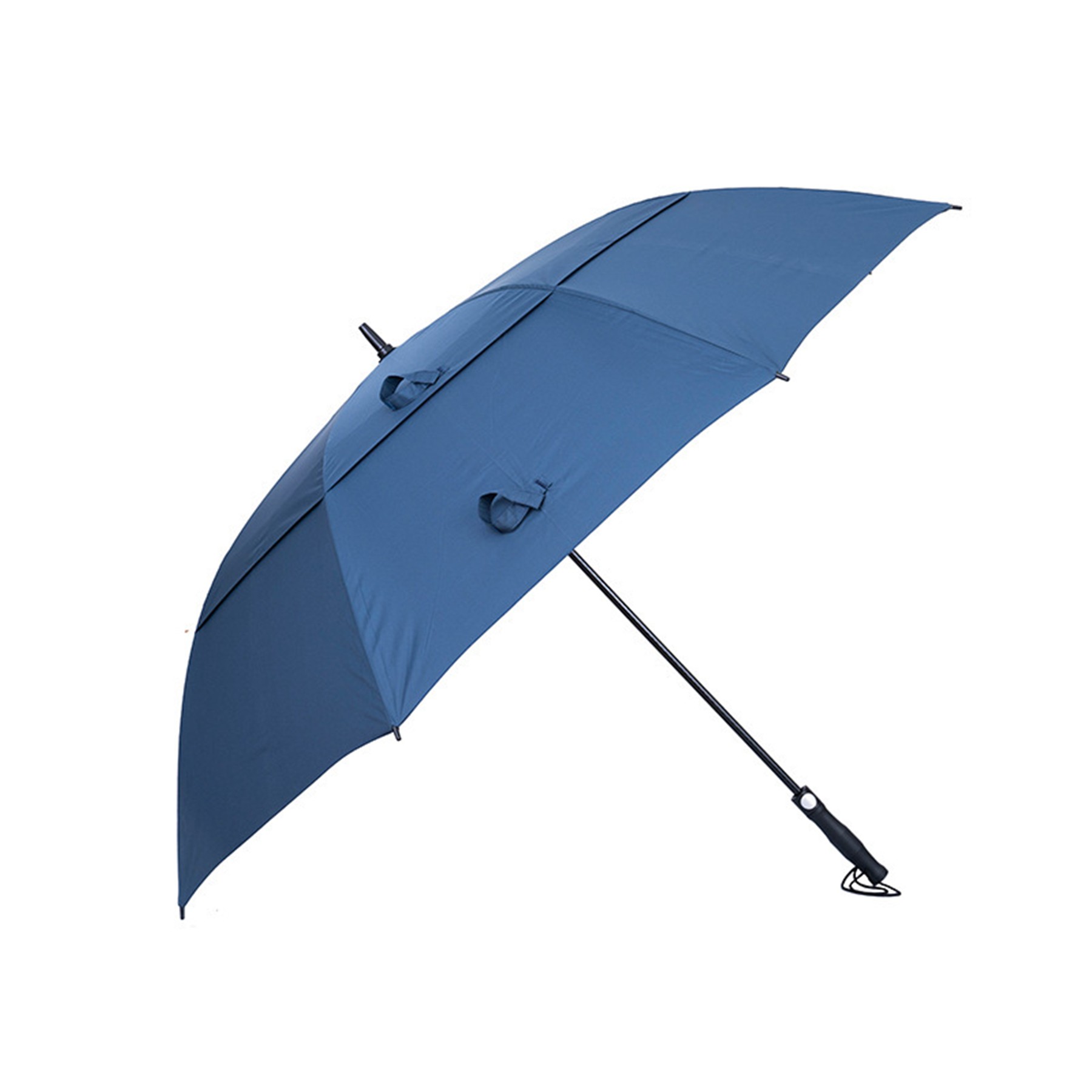 Double Storm-Resistant Fibre Straight Umbrella 2