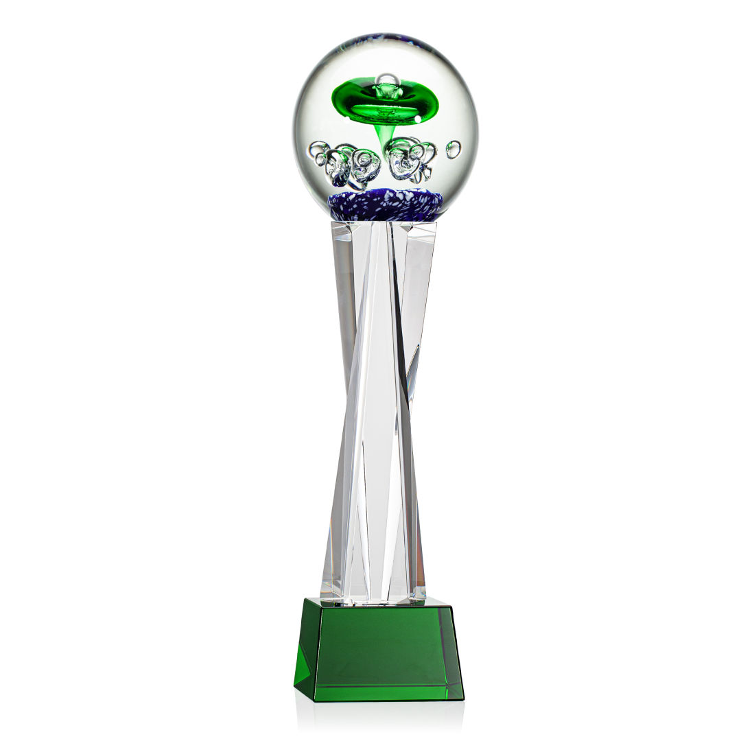 Aquarius Award on Grafton Base - Green 3