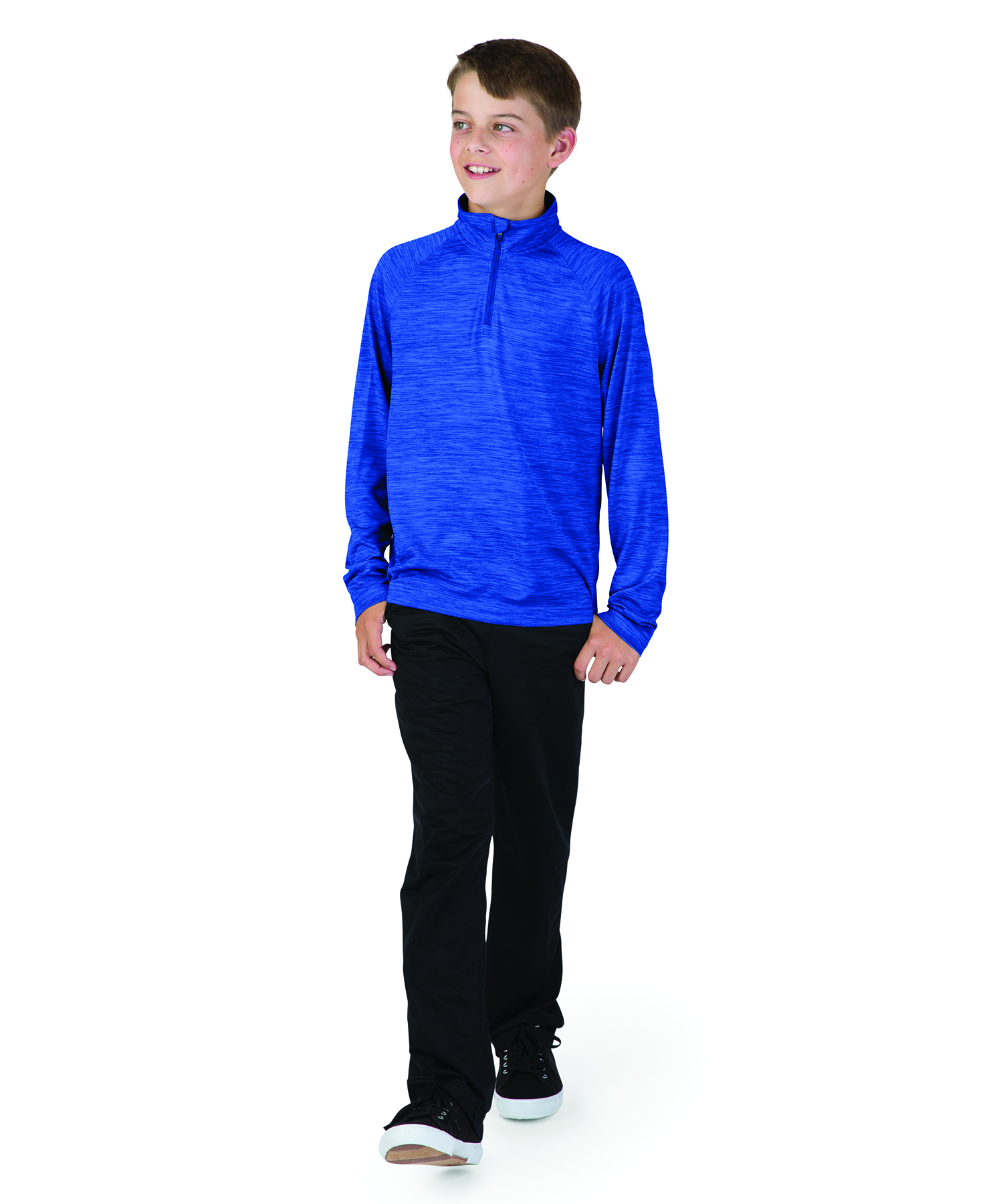 Youth Space Dye Performance Pullover 55