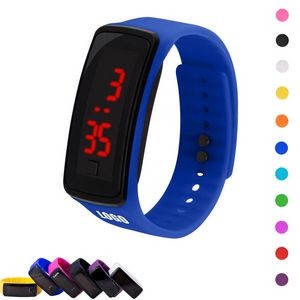Adjustable Sports Watch With Digital Screen And Detachable Band 12