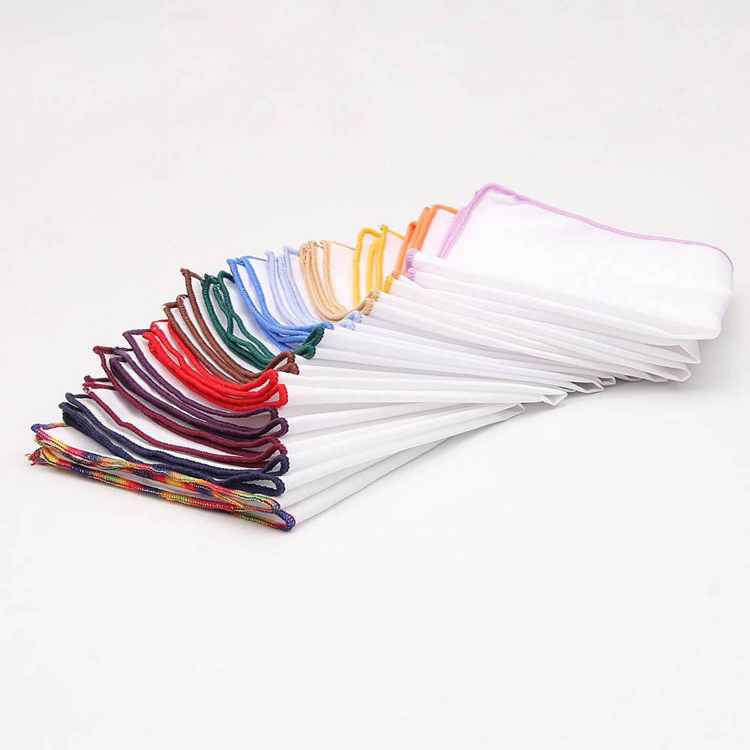 Elegant Handmade Pocket Square for Suit 19
