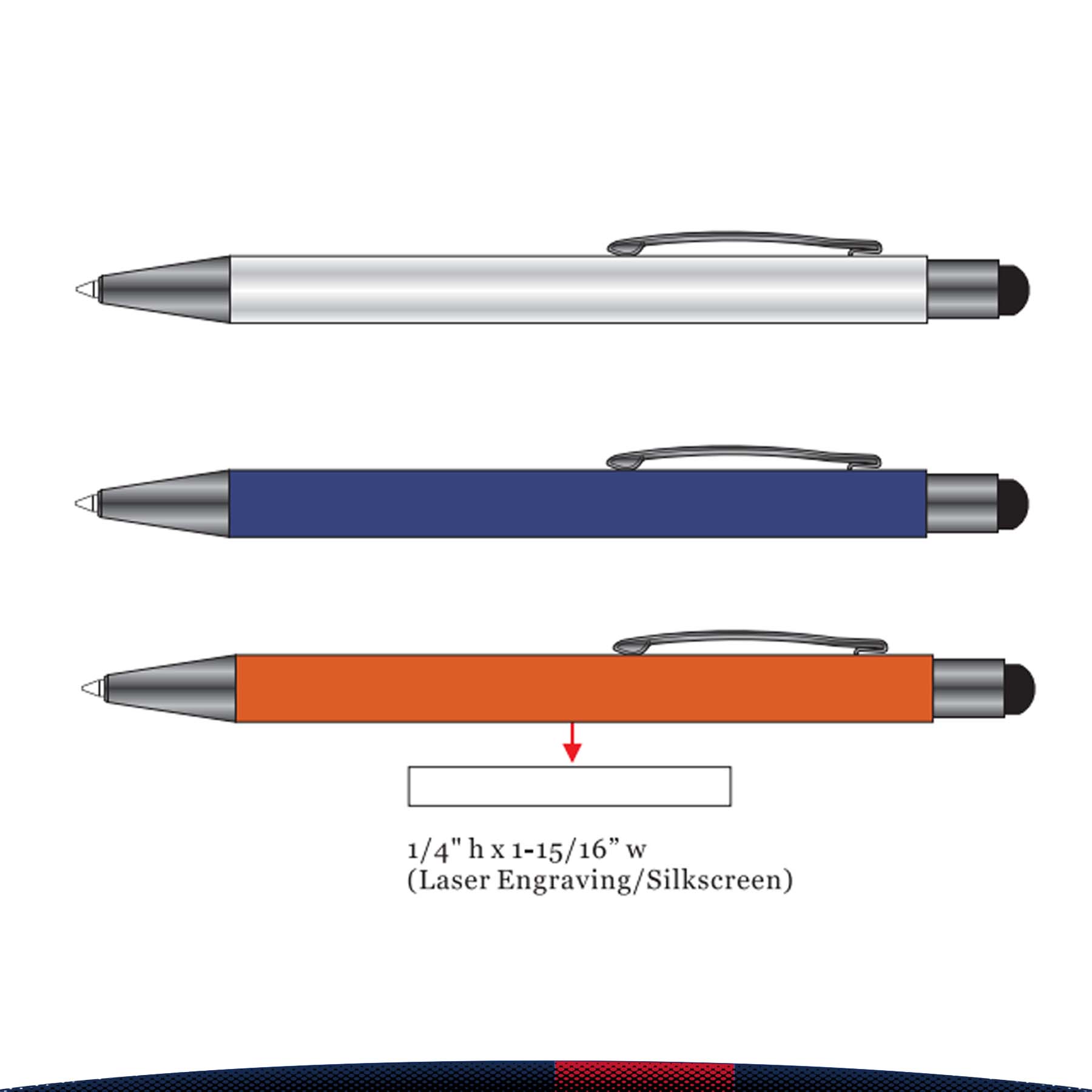 Zipta 2in1 Stylus Pen 4