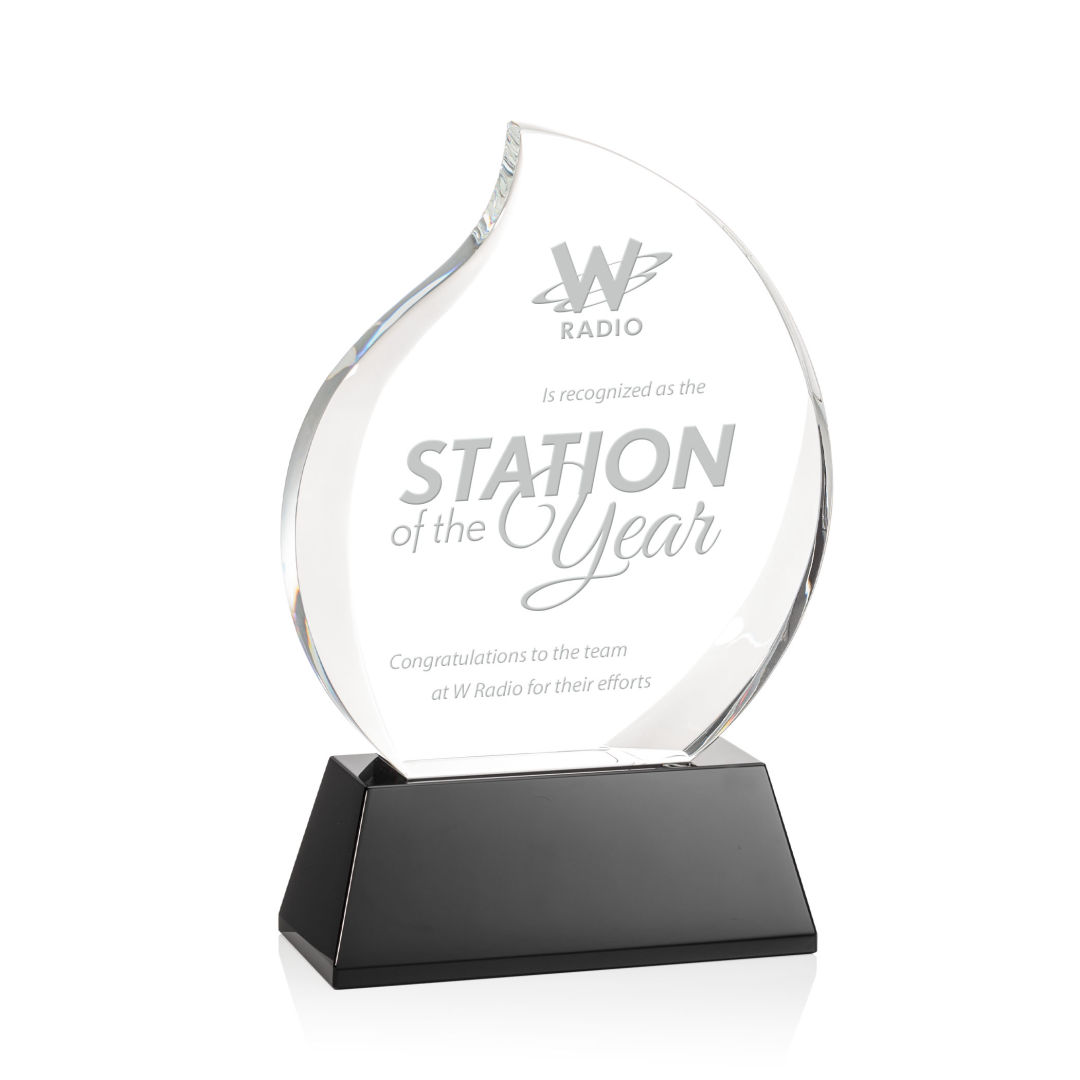 Preswick Flame Award on Base 9
