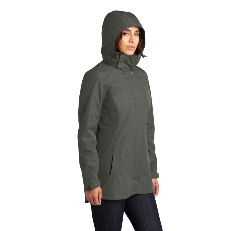 Port Authority Women's All-Weather 3-in-1 Jacket 4