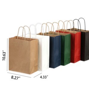 Sustainable Kraft Paper Shopping Bags 4