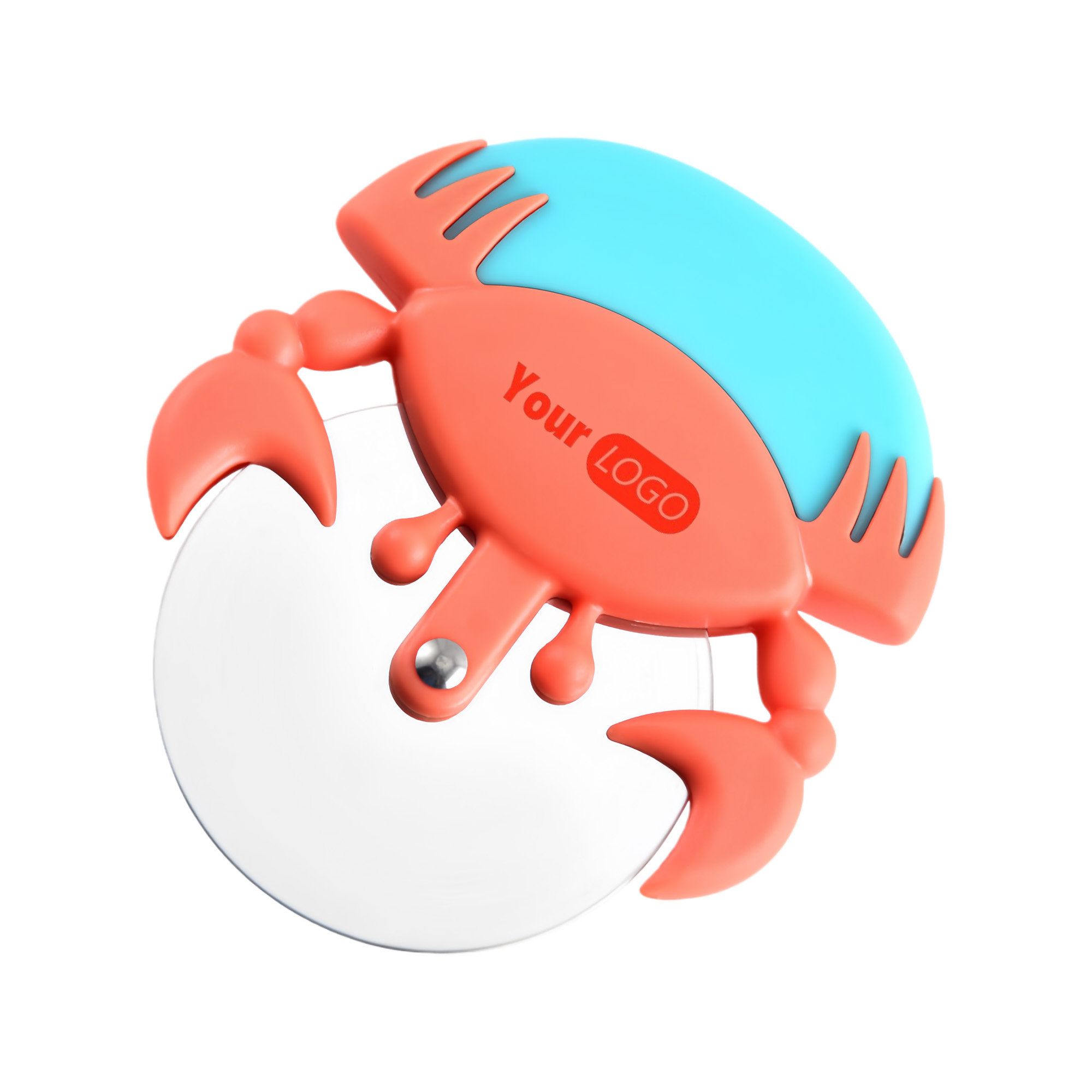 Non Slip Pizza Cutter With Protective Cover 2
