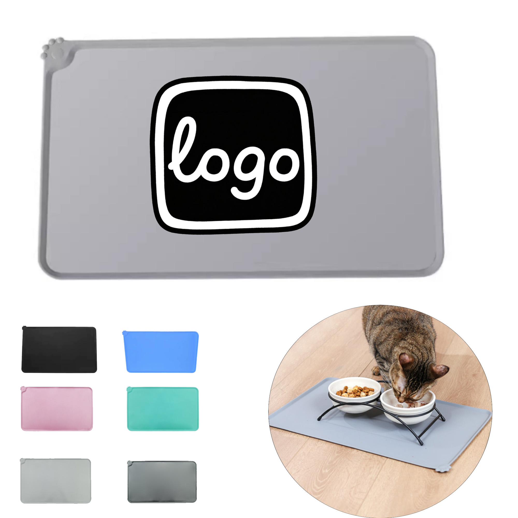 Silicone Pet Feeding Mat 1