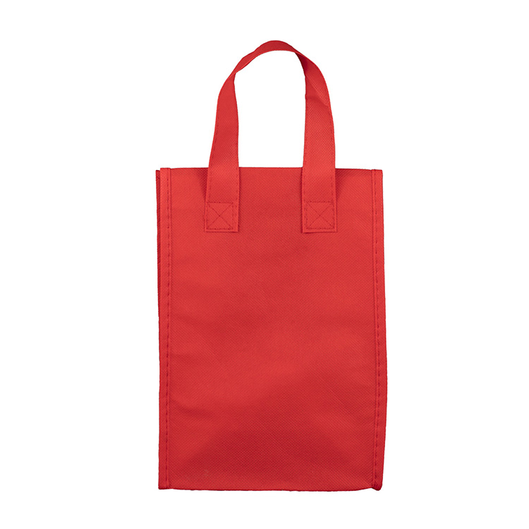 6-1/2"W x 9"H x 3 ½"Gusset - "BAG-IT" Value Priced Lightweight Lunch Tote Bag 14