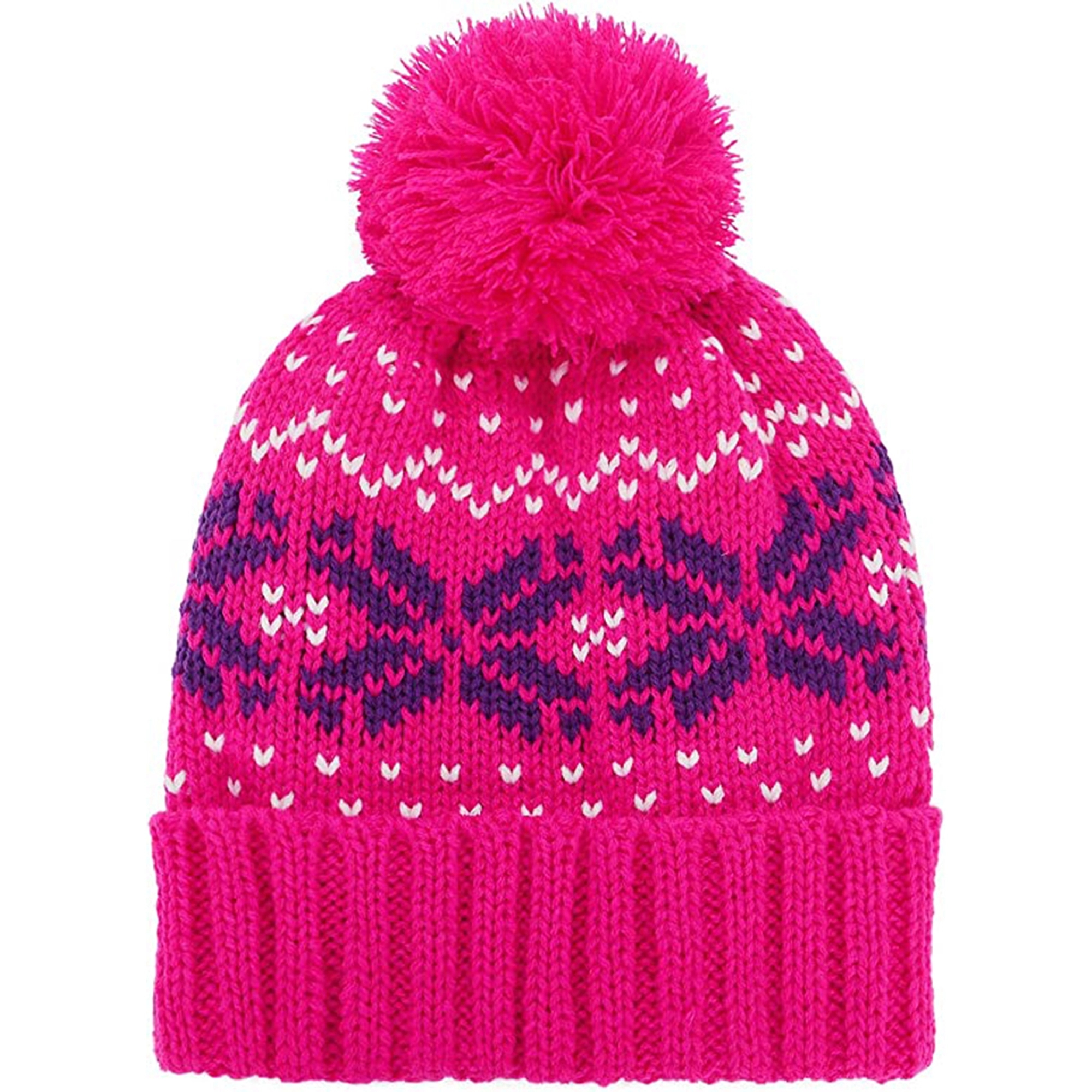 Pom Unisex Warm Cozy Knitted Cuffed Hat 3
