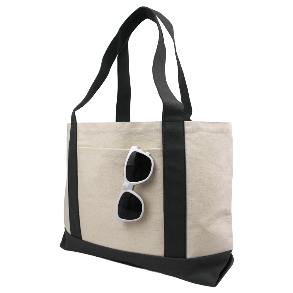 Large Cotton Boat Tote 1