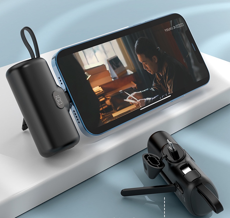 5000 mAh Power Bank with A Stand 2