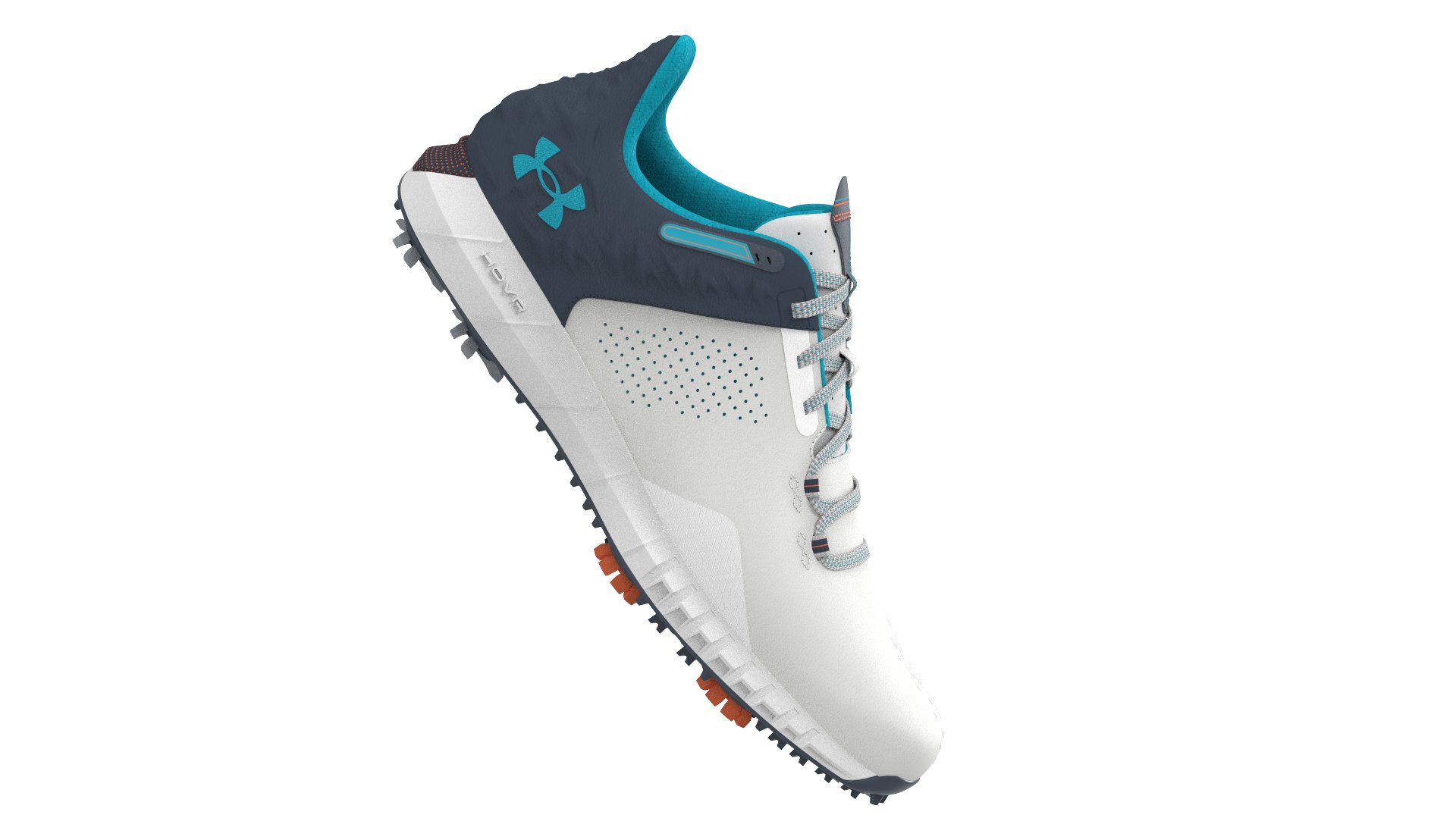 UA HOVR Drive 2 Wide (E) Men's Golf Shoes 2