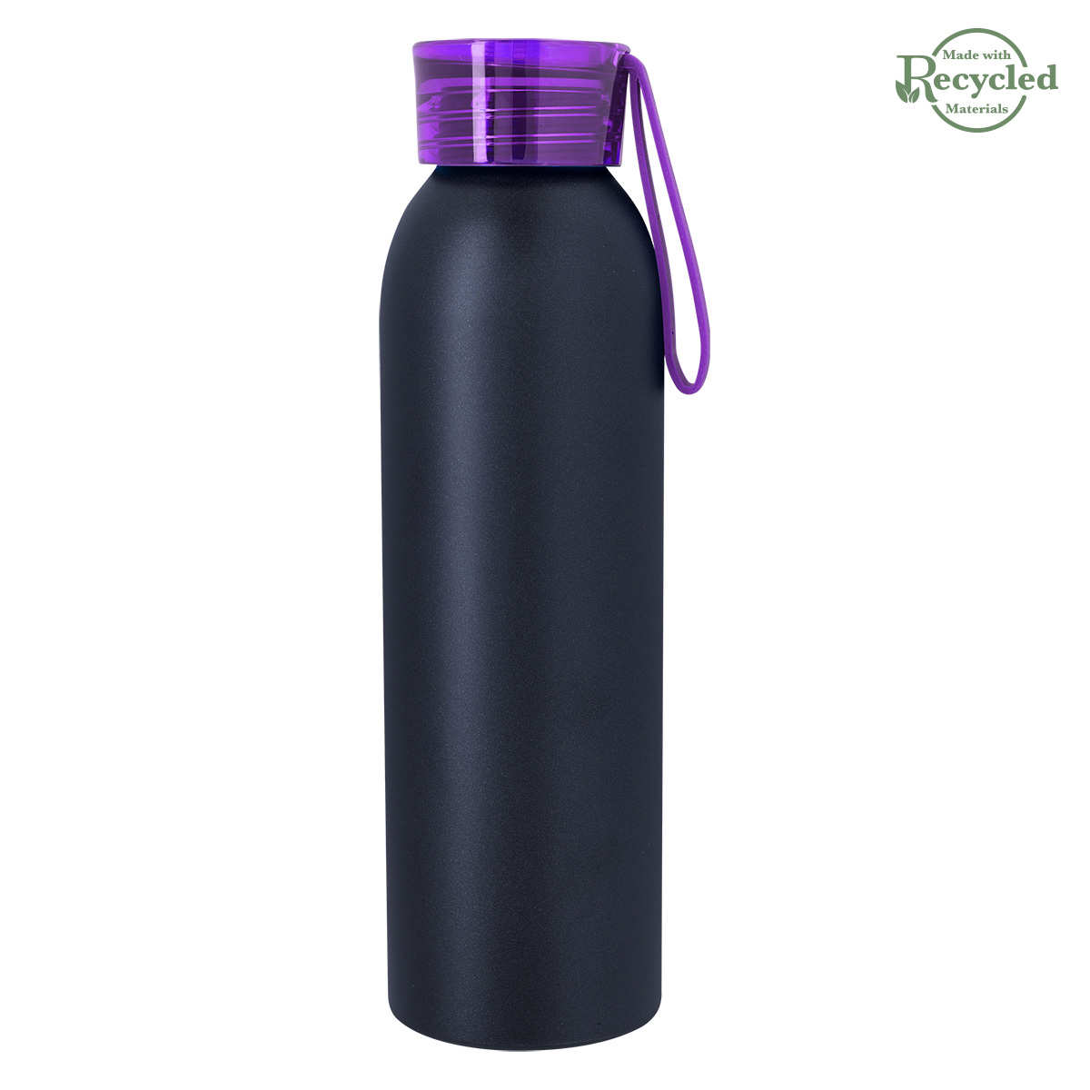 22 Oz. Full Color Darby Recycled Aluminum Bottle, custom water bottle with logo imprint 32