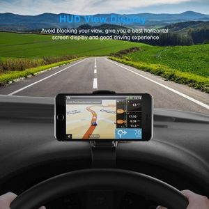 Universal HUD Design Car Phone Holder With Anti Slip Clip 8