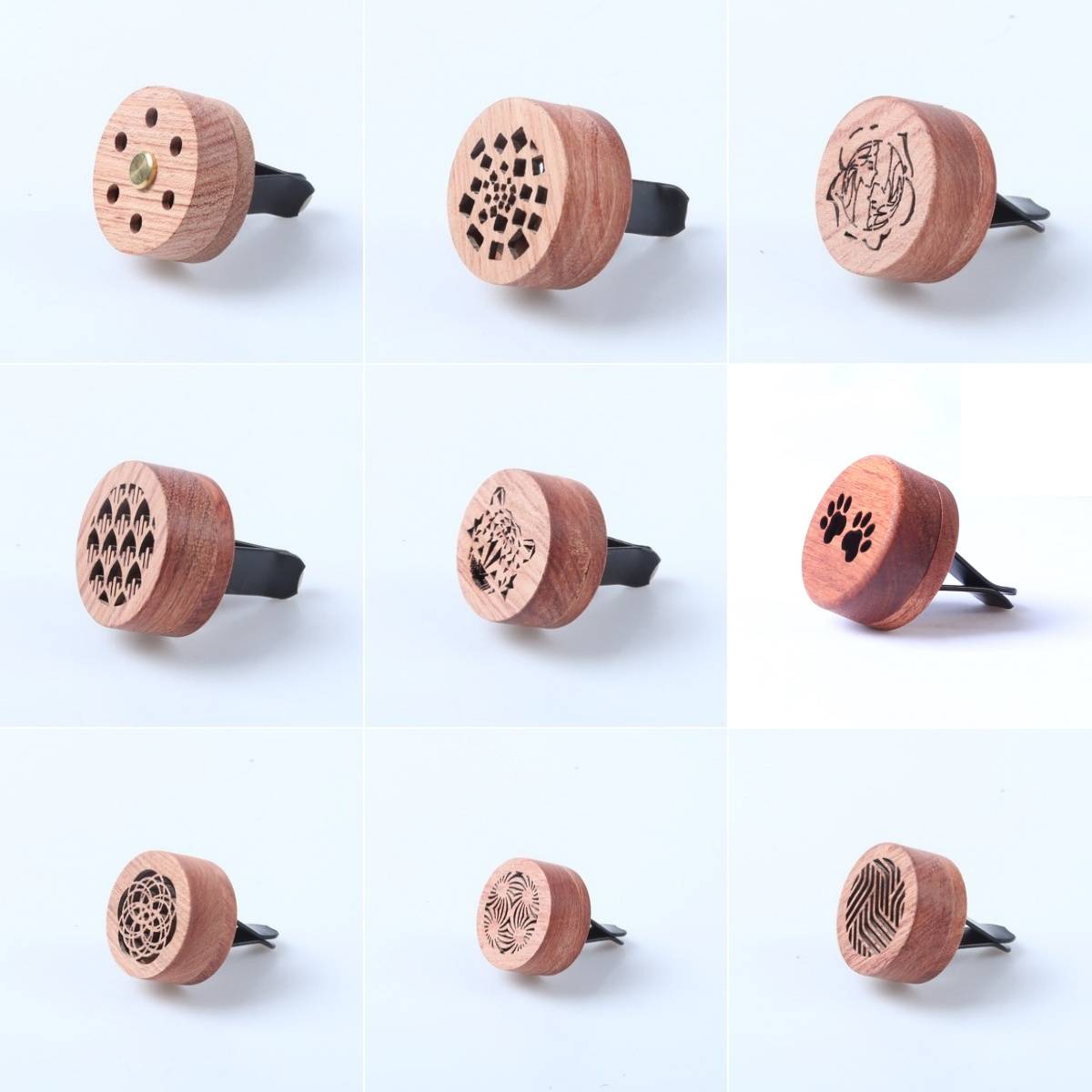 Car Wooden Aroma Diffuser 2
