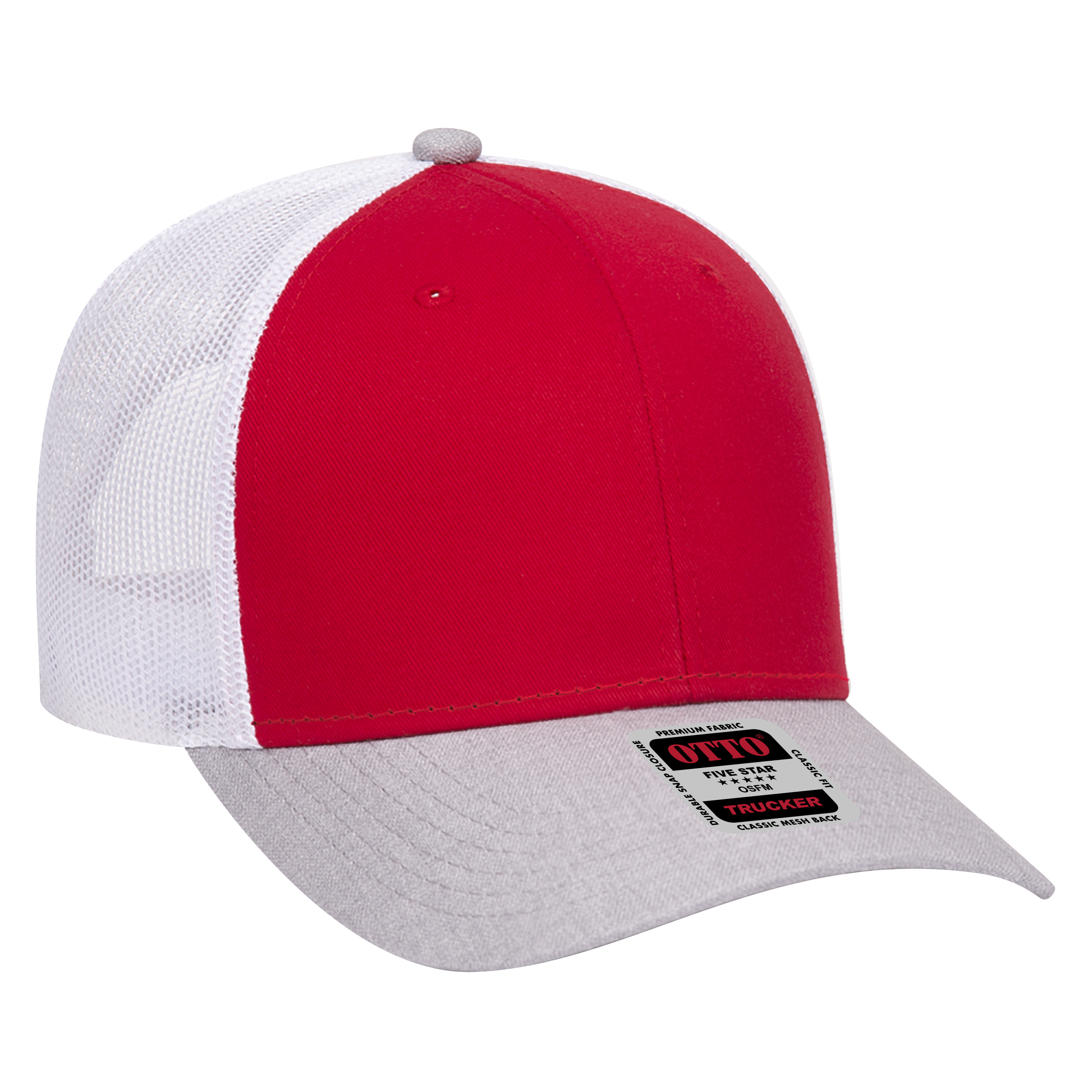 OTTO CAP® 6 Panel Low Profile Mesh Back Trucker Hat 151
