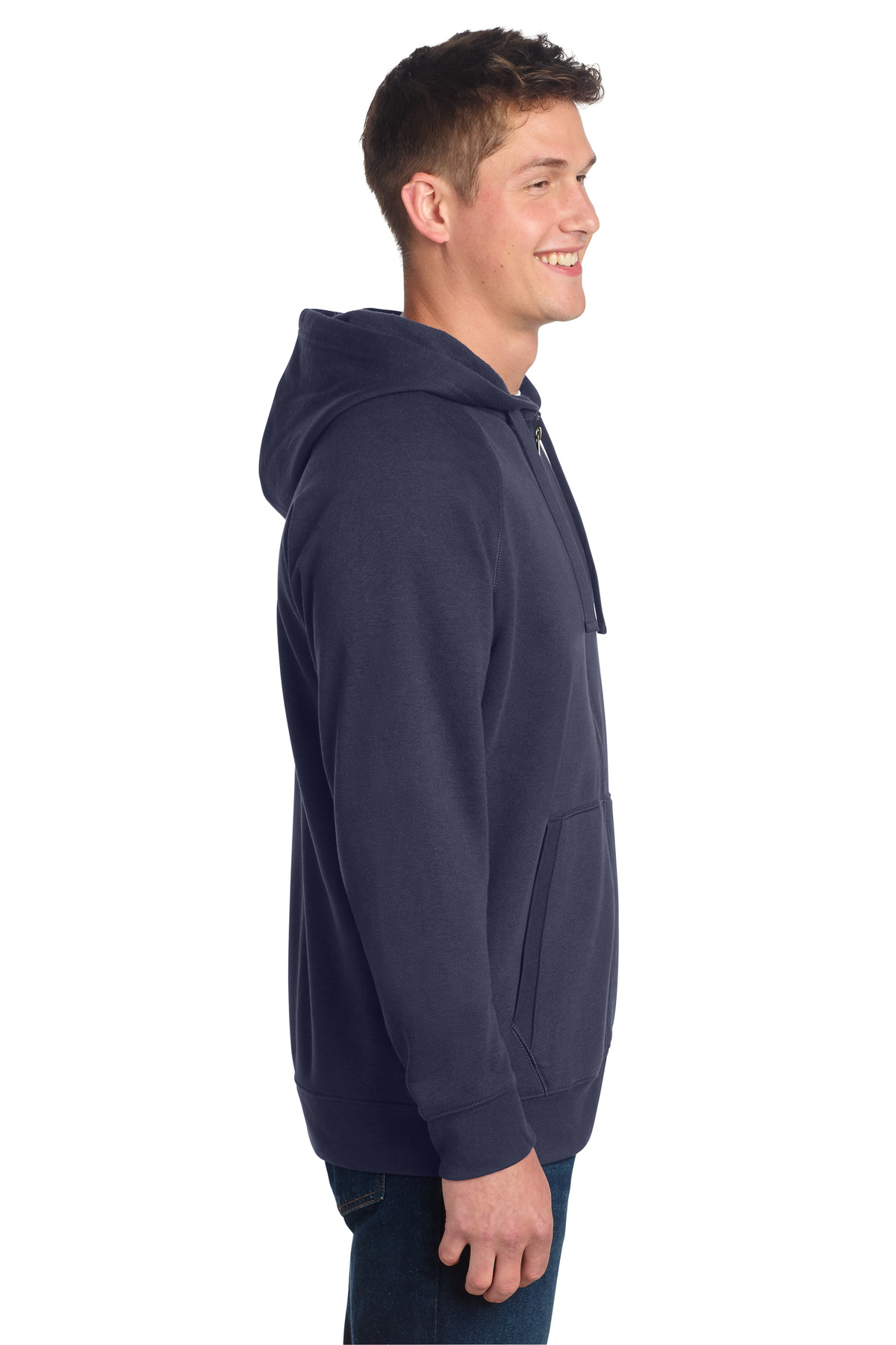 Sport-Tek Drive Fleece Hooded Full-Zip STF201 30