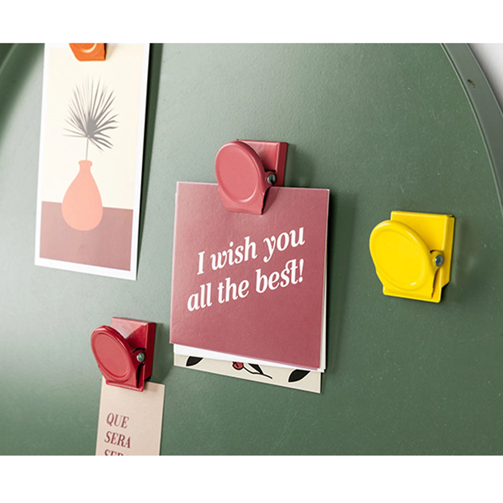 Magnetic Metal Note Clip 6