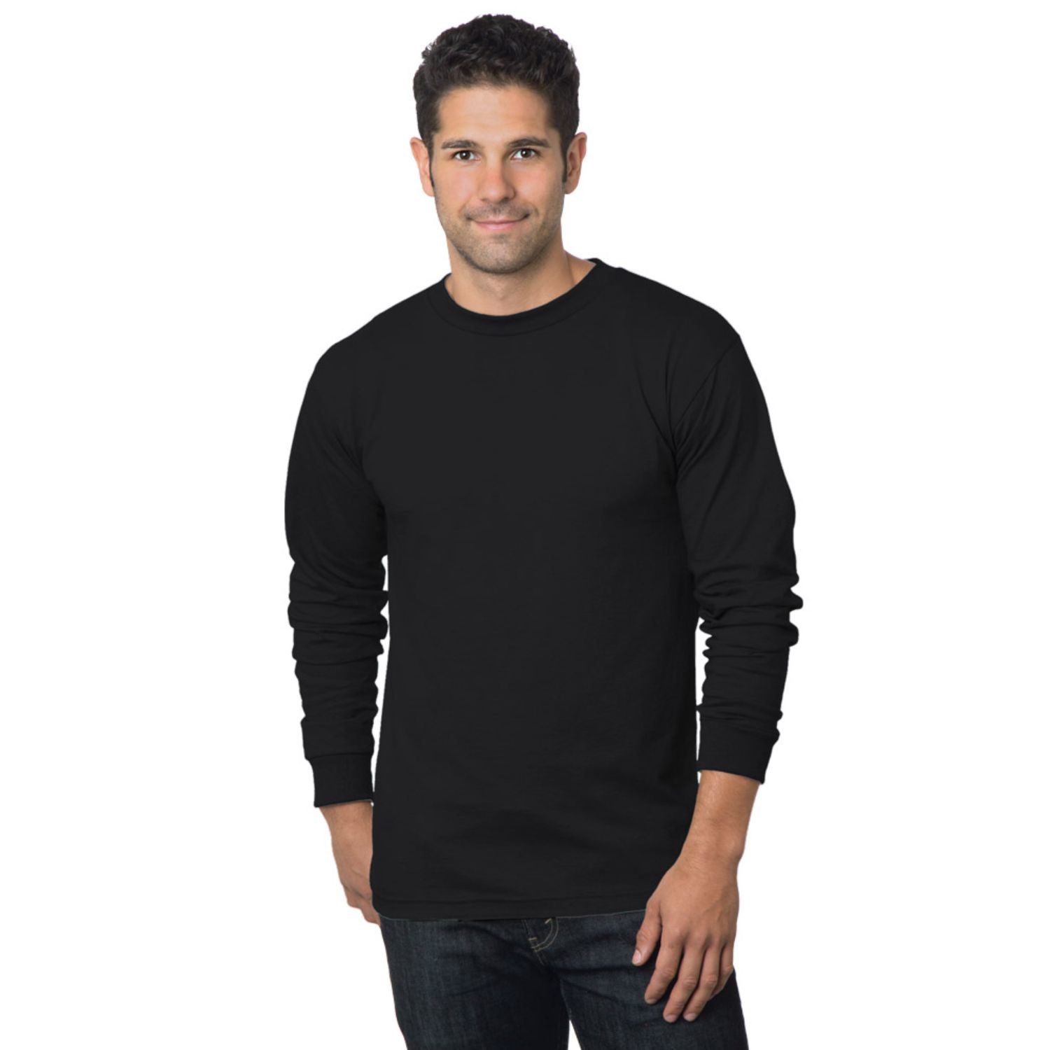 USA-Made Heavyweight Unisex Long Sleeve Crew Tee