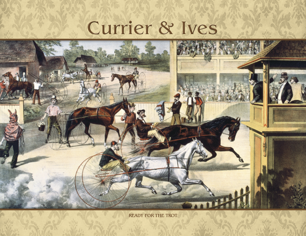 Good Value™ Currier & Ives - Stapled Calendar 58