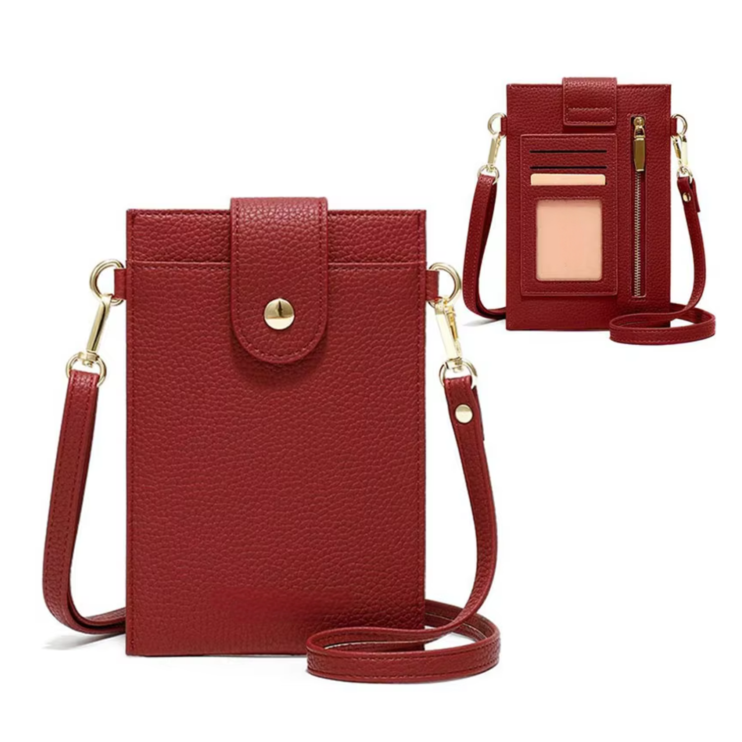 Women'S Small Cross-body Bag Mobile Phone Cellphone Wallet 19
