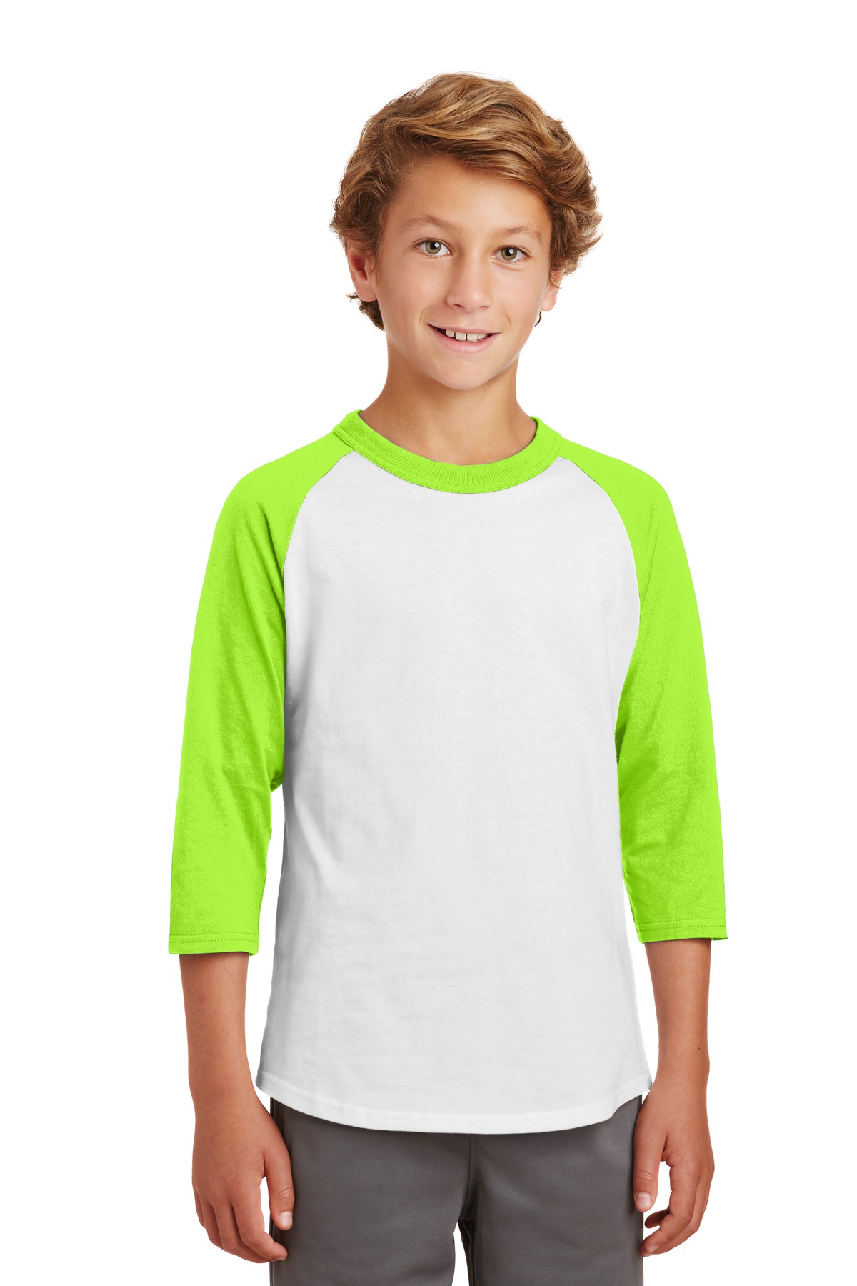 Sport-Tek Youth Colorblock Raglan Jersey. YT200 72