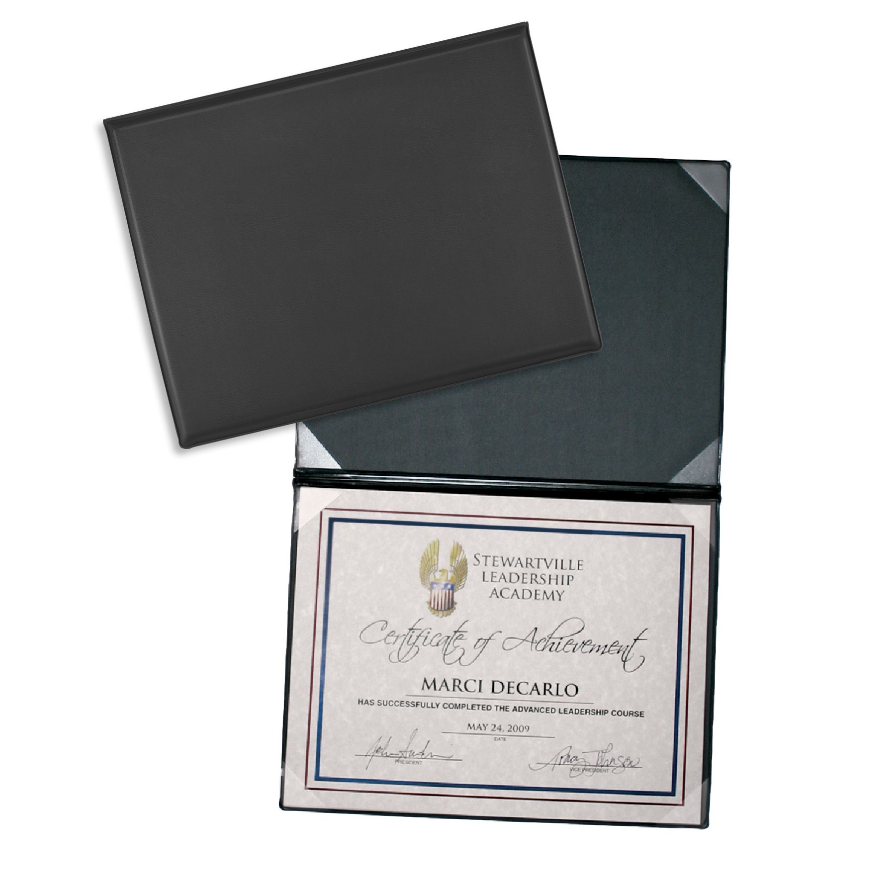 Deluxe Certificate/Diploma Holder - 8 Corners 14