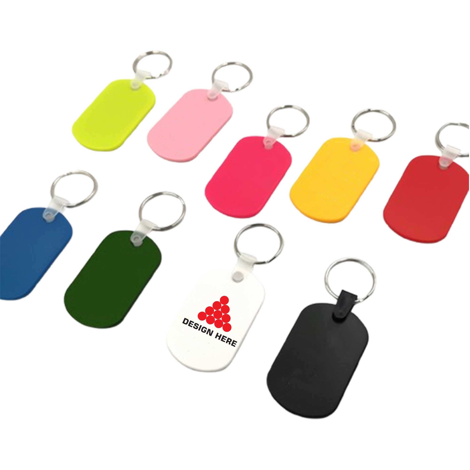 PVC Flexible Key Tag 2