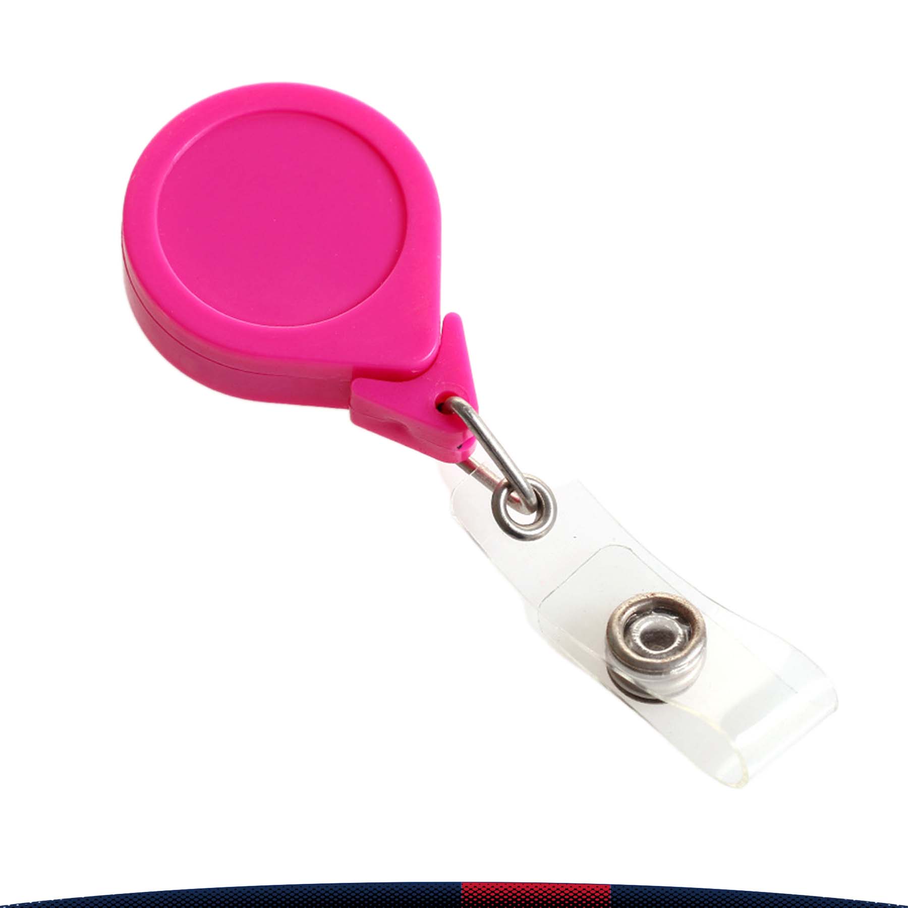 Badge Holder Reel Metal Clip 3
