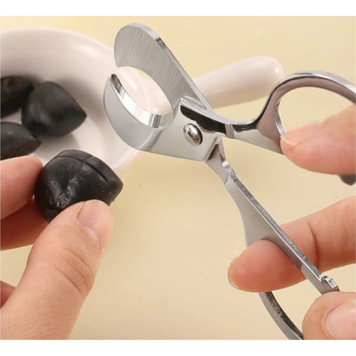 Stainless Steel Tobacco Cigar Scissors Cutter 7