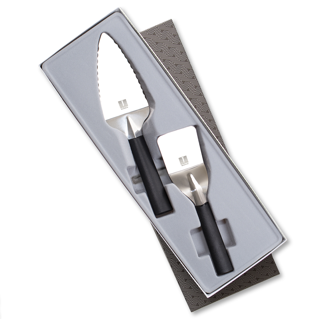 Serving Gift Set w/Black Handle 2
