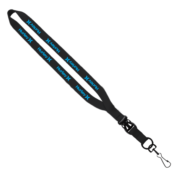 1/2" Smooth Nylon Slide Release Lanyard 95